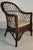 1940s Heywood Wakerfield Wicker Set of Four Childrens Chairs and Table Set, 4 Pieces For Sale - Image 13 of 15