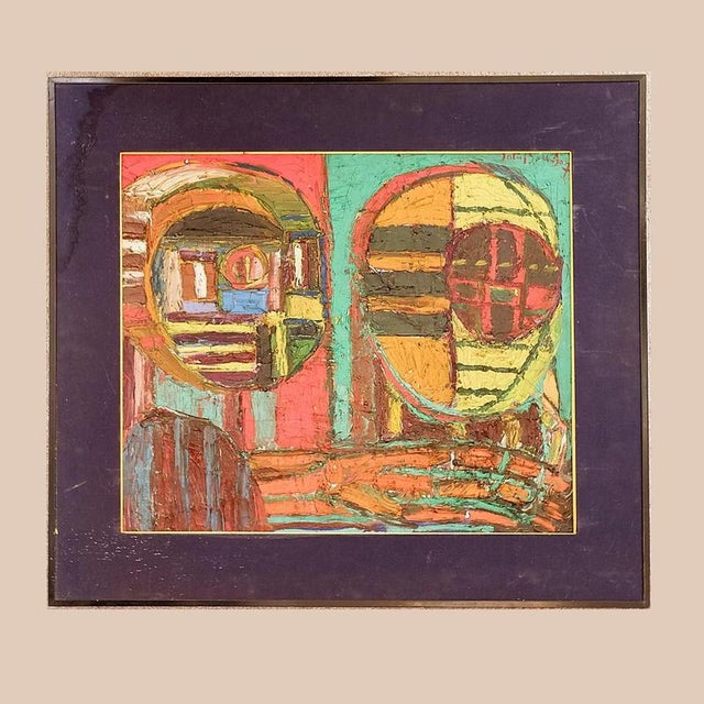 Patrick Boudon, Humanoid, Oil on Canvas For Sale - Image 13 of 13