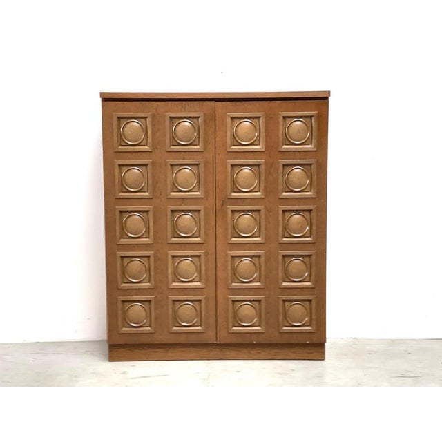 1970s Vintage Brutalist Bar Cabinet, 1970 For Sale - Image 5 of 11