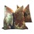 Textile Dedar Schwarzwald in Automne Double-Sided 20" Down Filled Pillows - A Pair For Sale - Image 7 of 7