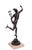 Brown Italan Bronze Sculpture of Mercury or Hermes after Giambologna, 1960s For Sale - Image 8 of 11