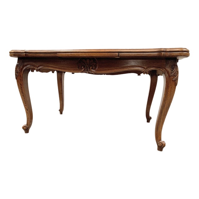 Louis XV Style Table in Oak For Sale