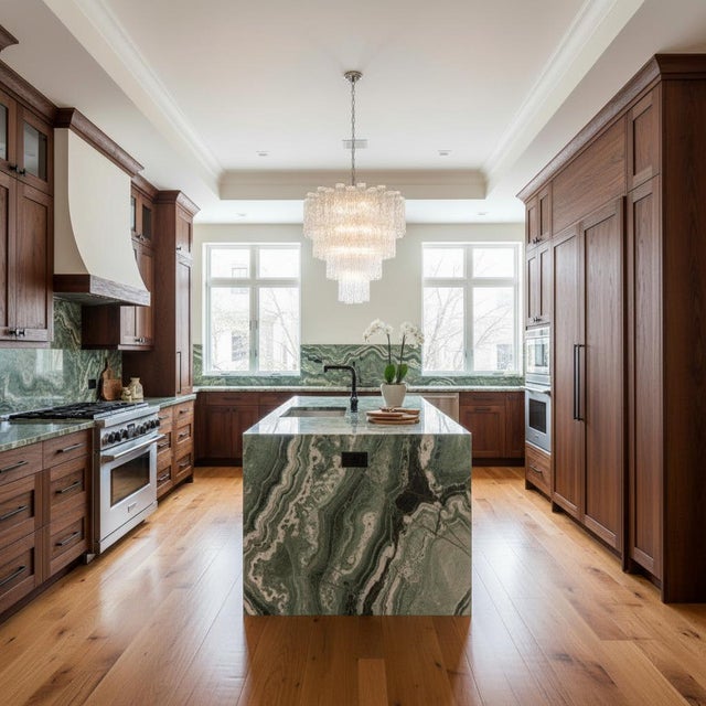 DUTIES FREE A monumental statement piece from late twentieth-century Italy: a four-tier chandelier featuring 80 large...