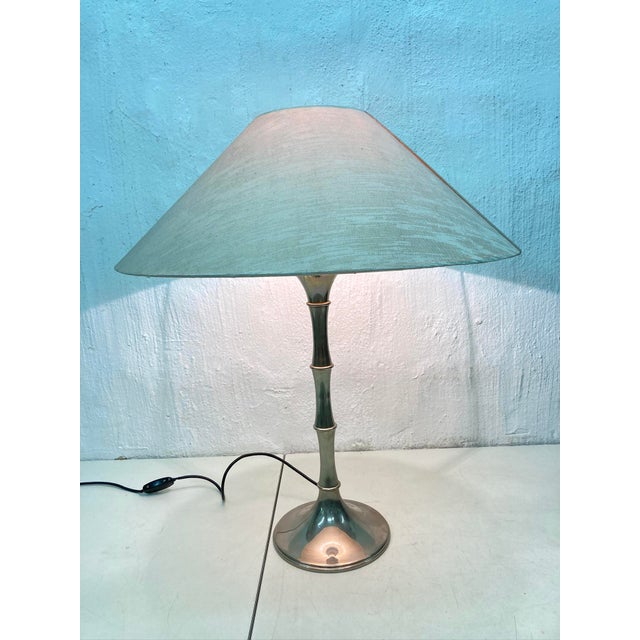 Ingo Maurer Bamboo Table Lamp by Ingo Maurer M Design, 1970s For Sale - Image 4 of 13