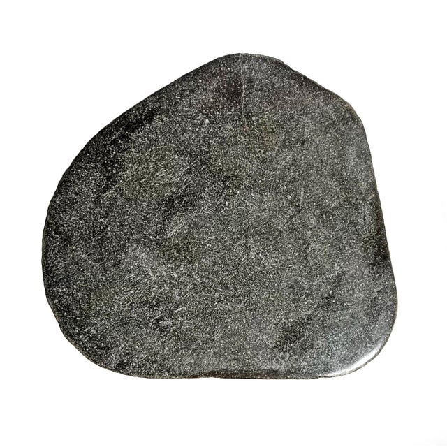 Contemporary Vintage Outdoor River Rock Stack Side Table Stool For Sale - Image 3 of 4