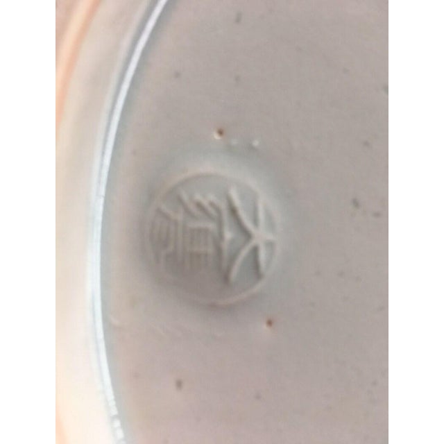 Late 20th Century Chinese Shiwan Ware Glazed Pottery Dish Platter For Sale - Image 6 of 7