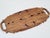 Wood Hand-Carved Teak Tray, India, 1960s For Sale - Image 7 of 10