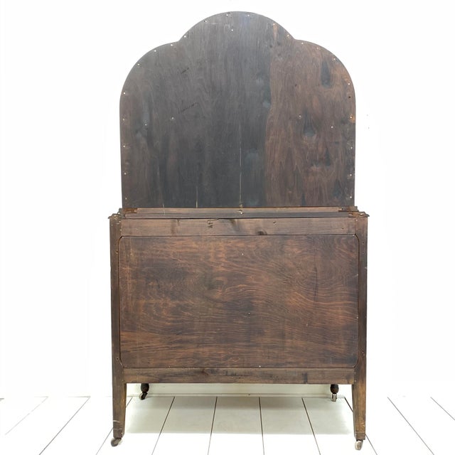 Antique Dome Top Chest on Chest Chairish