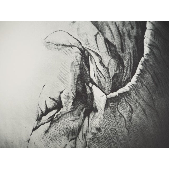 Modern Gérard Titus-Carmel, Spherical Cosmology, 1972, Original Signed Engraving For Sale - Image 3 of 7