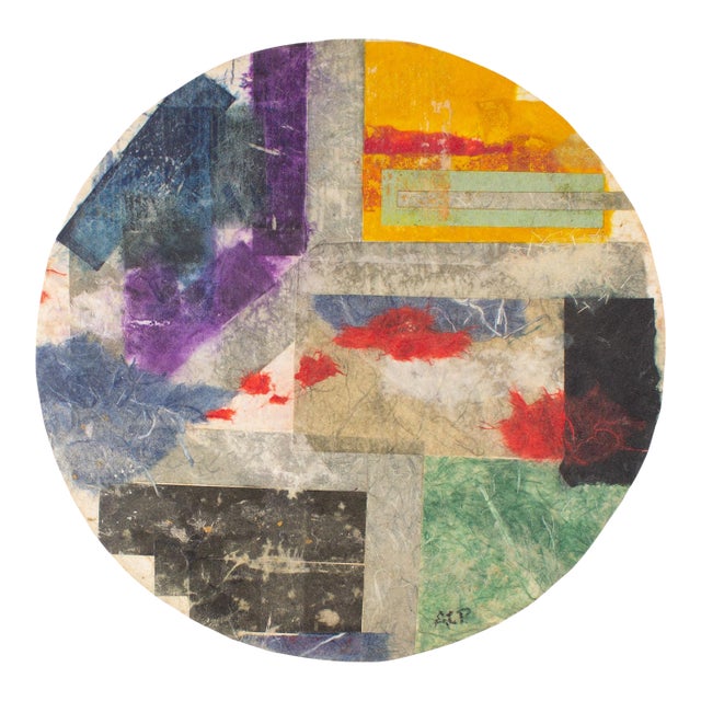 1990s “Clouds Over Kazimir” Collage by Anthony Louis Popcheff For Sale