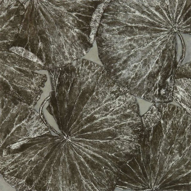 Zoffany Taisho Deco Wallpaper in Fossil For Sale
