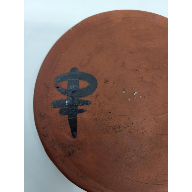 Ceramic Stoneware Trinket Tray in the style of Jacques Pouchain, France, 1950 For Sale - Image 7 of 11