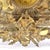 Gold 19th Century French Empire Style Ormolu Bronze Mantel Clock, 1870s For Sale - Image 8 of 11