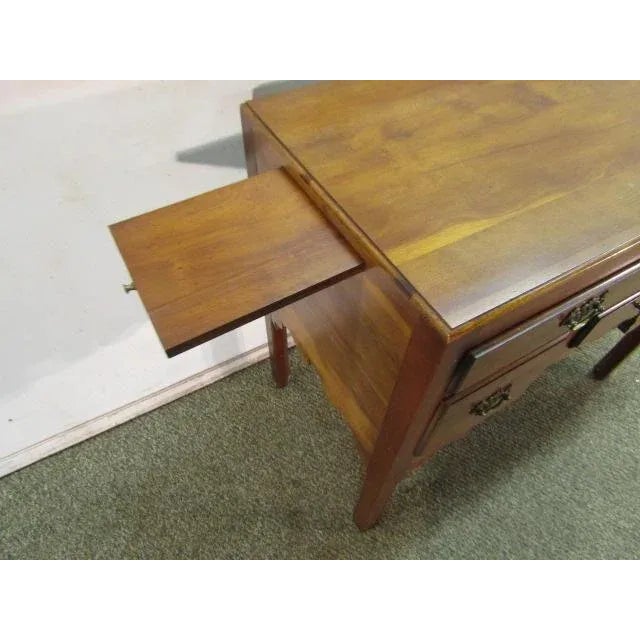 Solid Burlwood Serving Chest For Sale - Image 6 of 8