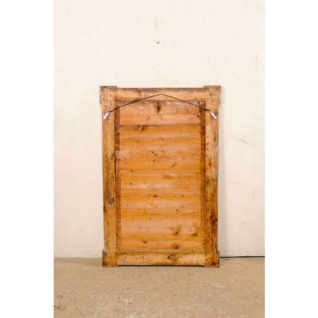 Gothic 19th Century English Neo-Gothic Carved Mirror For Sale - Image 3 of 11