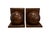 Early 20th Century Antique Pair of Custom Wooden Lawn Bowls / Bocce Balls / Bouies : Lawn Bowling Bookends by Thomas Taylor Glasgow, a Psir For Sale - Image 5 of 8