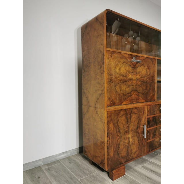 Cupboard attributed to Jindrich Halabala, 1940s For Sale - Image 5 of 18