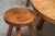 Wood Mid-Century Modern Coffee Table and Stools in Oak, 1940s, Set of 5 For Sale - Image 7 of 13
