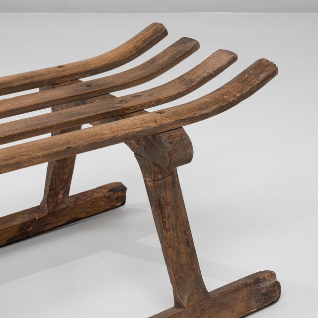 Brown 1900s Czech Bentwood Sled For Sale - Image 8 of 18