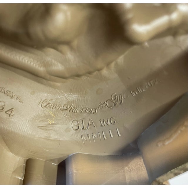 Vintage Hollywood Regency Home Interiors Gold Wall Decor- Set of 3 For Sale In Dallas - Image 6 of 7