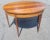 Brown 1930s American Federal Inlaid Mahogany Three-Part Banquet Table For Sale - Image 8 of 11