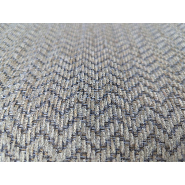 Mid Century Wrought Iron Scrolled Ottoman Footstool For Sale - Image 16 of 16