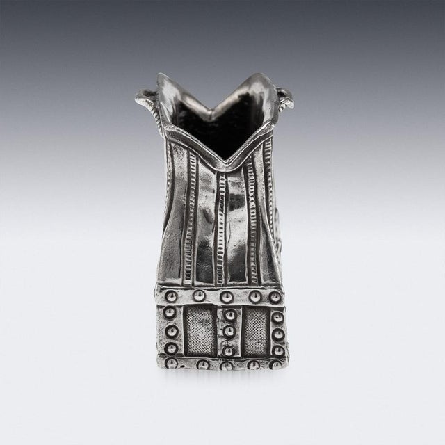 Vintage English Silver Doctors Case, 1930 For Sale - Image 6 of 17