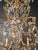 Late 19th Century Large Crystal Rustic Antique Chandelier Classic Traditional Solid Wide Glass For Sale - Image 10 of 15