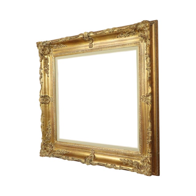1920s Baroque Style Frame in Classic Gold, 1920s For Sale - Image 5 of 18