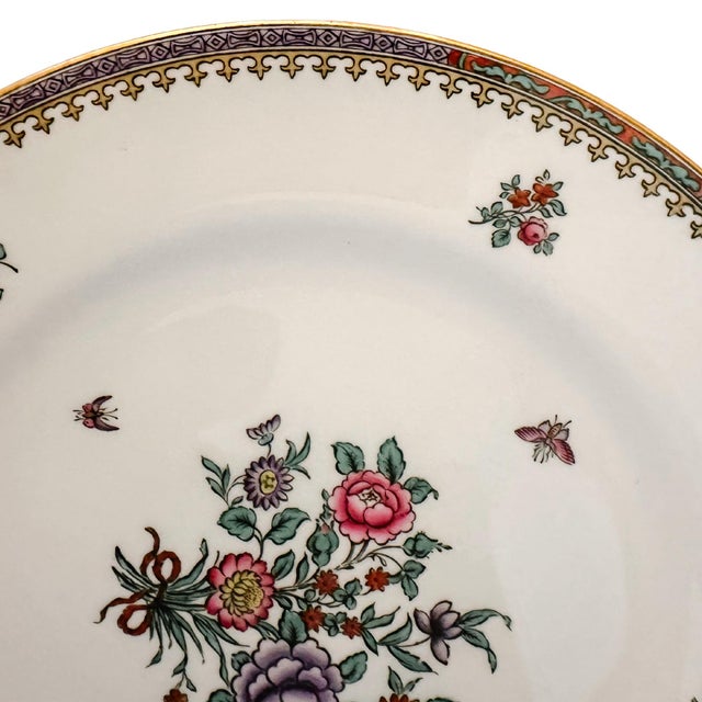 English 19th Century Copeland Spode Dinner Plates for Davis Collamore & Co. New York - Set of 12 For Sale - Image 3 of 8