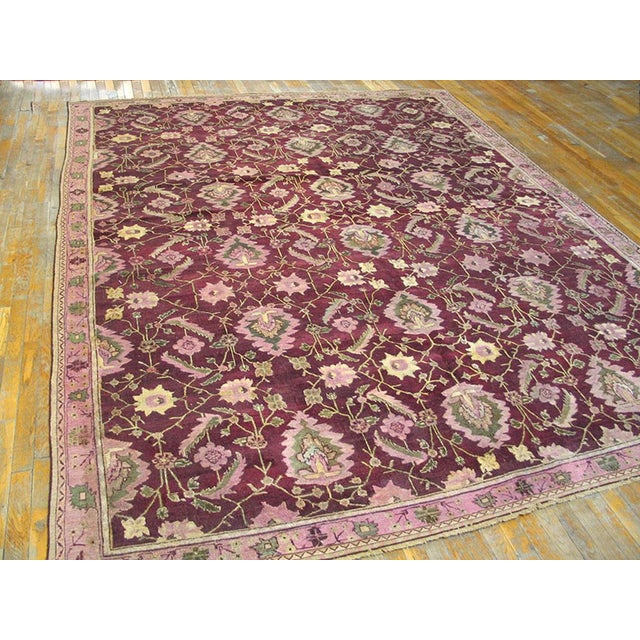 19th Century Indian Agra Carpet ( 8'6" x 11' 260 x 335 )