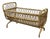 Rattan Baby Bed, 1960s For Sale