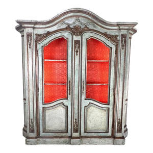 French Provincial Style Painted Armoire C. 1930's