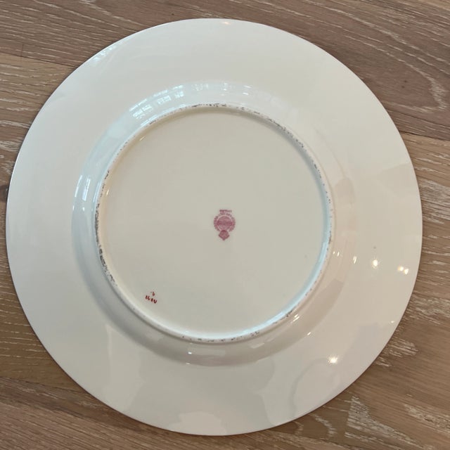 Early 20th Century Antique Minton Chinoiserie Porcelain Dinner Plates- a Pair For Sale - Image 5 of 7
