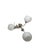 Art Deco Glass and Brass Chandelier, Poland, 1970s For Sale - Image 10 of 12