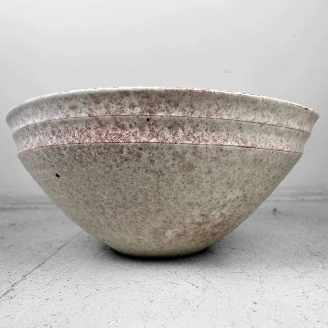 Mid-Century Organic Ceramic Bowl, Japan, 1970s For Sale - Image 4 of 13