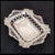 A fine late Victorian English sterling silver trinket dish by the celebrated William Comyns & Sons, fully hallmarked in...
