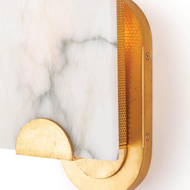 Not Yet Made - Made To Order Regina Andrew Jonah Alabaster Sconce For Sale - Image 5 of 6