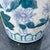 Ceramic Vintage Blue and White Chinoiserie Porcelain Hand-Painted Floral Umbrella Stand For Sale - Image 7 of 12