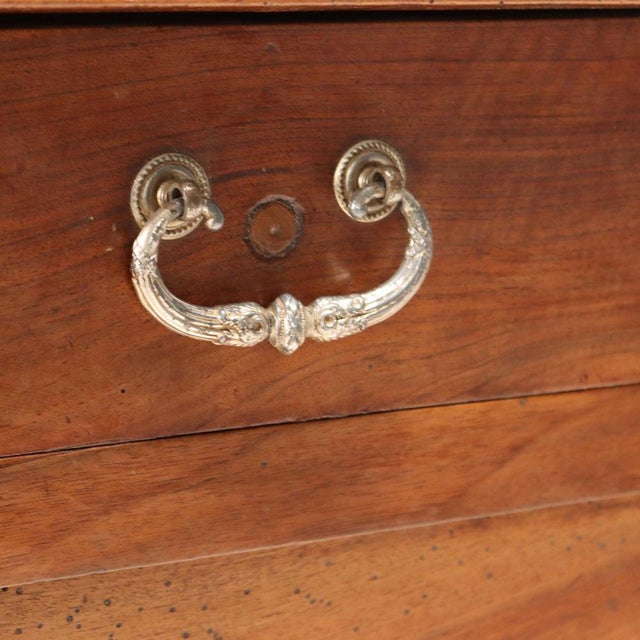 Wood Double Body Cabinet in Walnut For Sale - Image 7 of 13