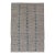 Casual Modern Rug in Creams and Blue Tones and Minimalist Design 5'9 X 9'3 For Sale