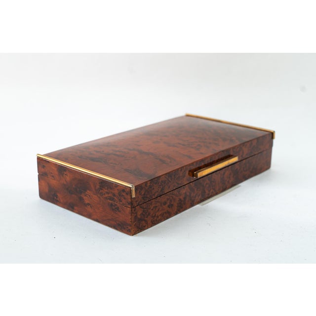 Mid-Century Modern Maple Cigar Box, 1950s For Sale - Image 3 of 12