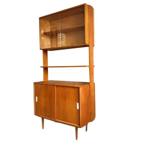 Mid-Century Danish Wall Unit by J. Jiroutek, 1960s For Sale - Image 9 of 9