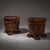 Brown Large Terracotta Planters on Lion's Paw Feet, Italy, Late 19th-Early 20th Century, Set of 2 For Sale - Image 8 of 8