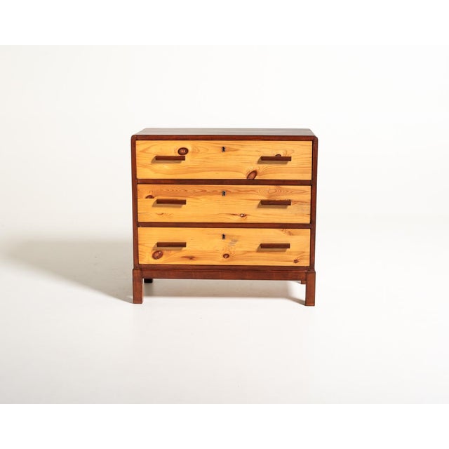 Scandinavian Art Deco Chest of Drawers, 1930s For Sale - Image 11 of 11