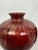 Glass 1970s Pair of Red Ruby Goldstone Murano Glass Vases For Sale - Image 7 of 7