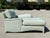 Vintage Contrast Welt Chaise Lounge For Sale In West Palm - Image 6 of 12