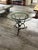 French Vintage French Style Wrought Iron Accent Table With Round Glass Top For Sale - Image 3 of 10