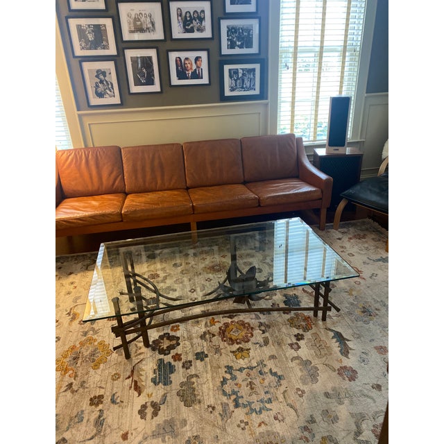 Brutalist 1970s Brutalist Silas Seandel Lotus Coffee Table For Sale - Image 3 of 13