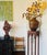 Large Chinese Scholar Stone Rare Red Taihu Rock on Display Stand For Sale - Image 14 of 15